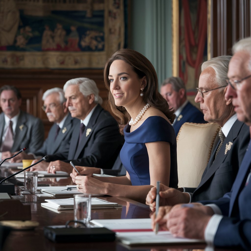 kate middleton is reportedly holding a crucial meeting.