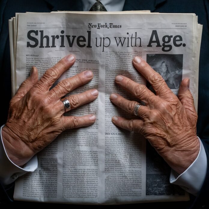 shrivel up with age nyt